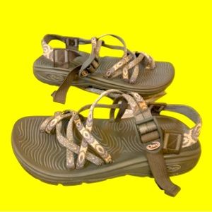 CHACO Z / Cloud pink gray sandals women’s shoes size 8